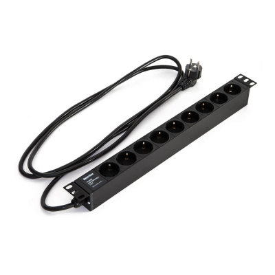 Hyperline SHE19-9SH-2.5EU Блок розеток 1