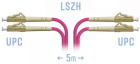 SNR SNR-PC-LC/UPC-MM4-DPX-5m Патчкорд оптический