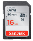 SanDisk Ultra SDHC 16GB UHS-I Карта памяти SDSDUNC-016G-GN6IN