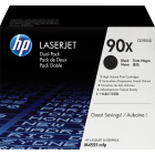HP 90X CE390XD Black Dual Pk Тонер-картридж набор из 2 шт