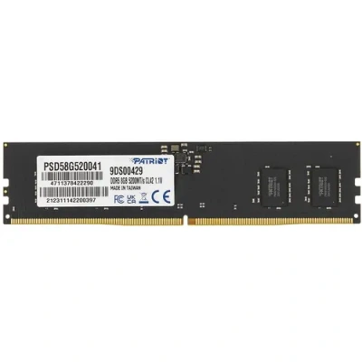 Patriot Signature 8 ГБ PSD58G520041 Оперативная память