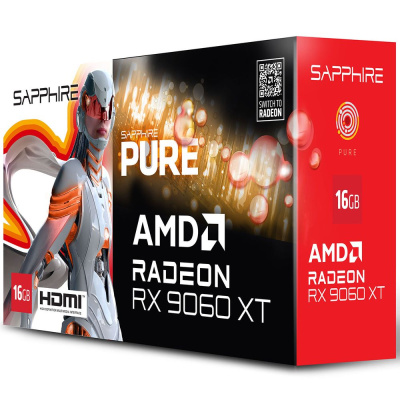 Sapphire RX9060XT PURE OC 11350-02-20G Видеокарта 7