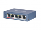Hikvision DS-3E0105P-E(B) PoE-коммутатор