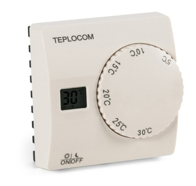 TEPLOCOM TS-2AA/8A проводной комнатный термостат  1