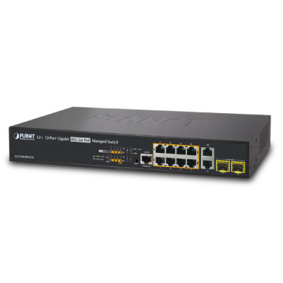 PLANET GS-5220-8P2T2S Управляемый коммутатор