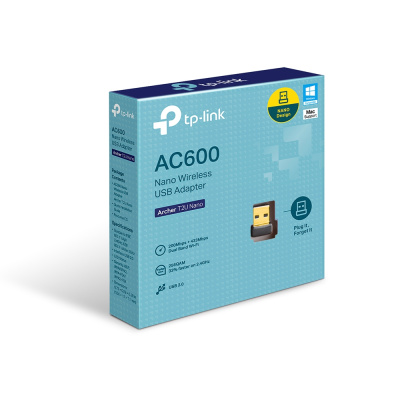 TP-Link ARCHER T2U NANO Wi-Fi USB-адаптер 1