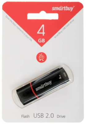 Smartbuy Crown Black 4Gb Память USB Flash SB4GBCRW-K 2