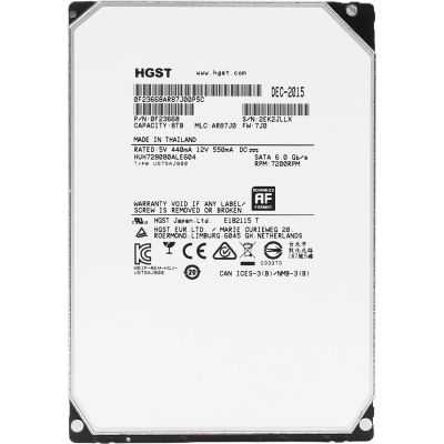 WD HGST HUH728080ALE604 Жесткий диск