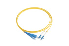 Hyperline FC-D2-9-LC/UR-SC/UR-H-1.5M-LSZH-YL Патч-корд