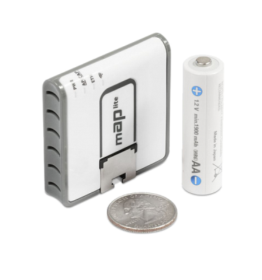 Mikrotik mAP lite (RBMAPL-2ND) Мини-точка доступа 2,4 ГГц, 1x RJ45, 802.3af/at 2