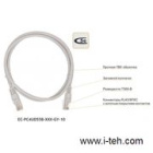NETLAN U/UTP 2м (10шт) (EC-PC4UD55B-BC-PVC020GY10)