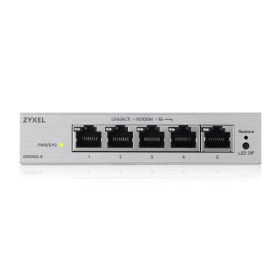 ZYXEL GS1200-5V3-EU0101F Коммутатор 1