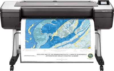 HP DesignJet T1700dr 44-in W6B56A Плоттер W6B56A#B19