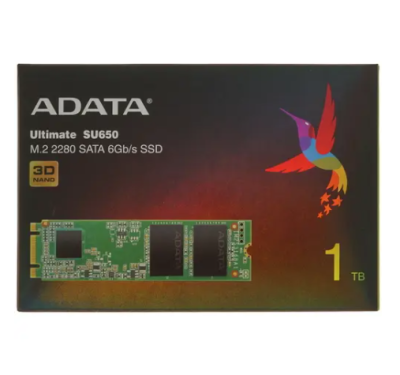 ADATA SSD Ultimate SU650 ASU650NS38-1TT-C 1000 ГБ Накопитель M.2 2