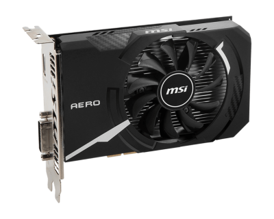 MSI GEFORCE GT 1030 AERO ITX 4GD4 OC Видеокарта 1030_AERO_ITX_4GD4_OC 1