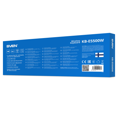 SVEN KB-E5500W SV-021931 Беспроводная клавиатура 6