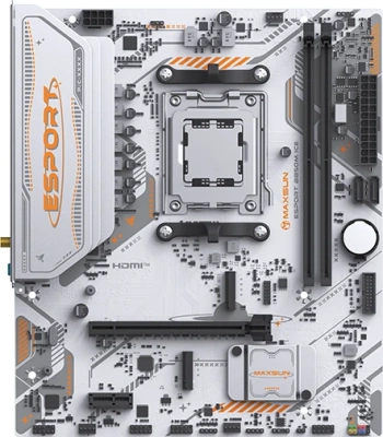 MAXSUN MS-ESPORT B850M WIFI ICE Материнская плата