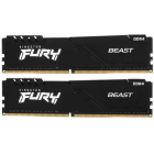 Kingston Fury Beast Black KF432C16BBK2/16 Модуль памяти 16GB DDR4-3200