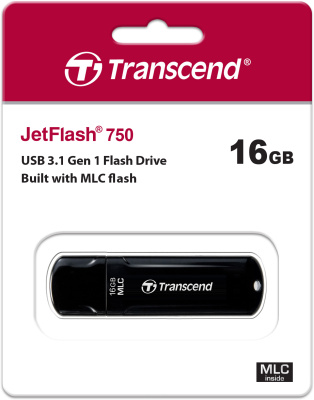 Transcend JetFlash 750 16Gb Флеш-накопитель TS16GJF750K 4
