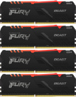 Kingston FURY Beast RGB KF426C16BBAK4/32 Память оперативная 32GB 