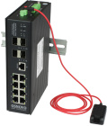 OSNOVO SW-80804/ILS(port 90W 720W) Промышленный управляемый (L2+) Ultra PoE коммутатор