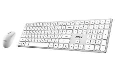 MSI FORGE K210 W COMBO WHITE Клавиатура + мышка
