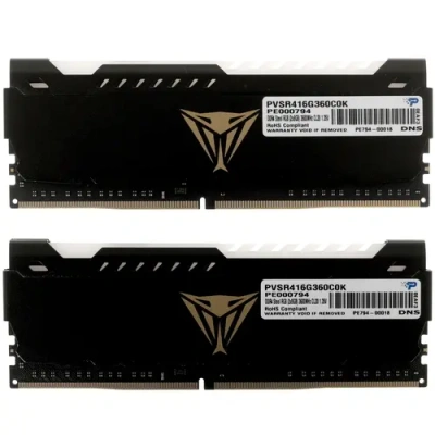 Patriot Viper Steel RGB 16 ГБ Оперативная память PVSR416G360C0K 2