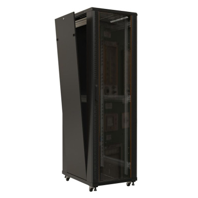 Hyperline TTB-3281-AS-RAL9004 Телекоммуникационный шкаф 1