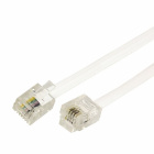 REXANT 18-3021 Телефонный удлинитель 2М белый
