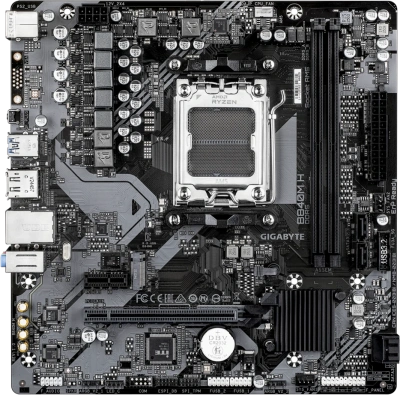 Gigabyte B840M H Материнская плата 1
