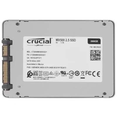 Crucial MX500 2000GB SSD Накопитель CT2000MX500SSD1 3