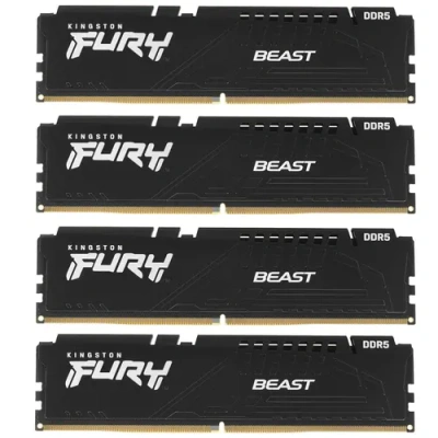 Kingston FURY Beast Black KF552C40BBK4-64 Оперативная память 1
