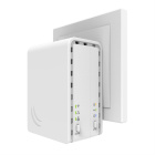 MikroTik PWR-Line AP (PL7411-2ND) Адаптер Powerline с точкой доступа Wi-Fi, 2.4 ГГц (b/g/n) 6