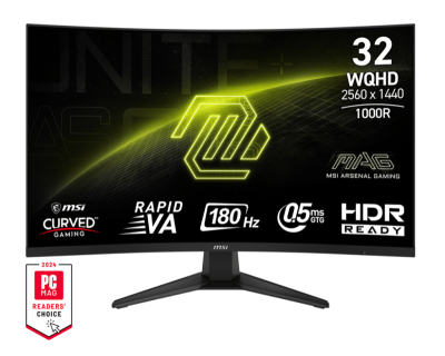 MSI MAG 325CQF 9S6-3DC11H-090 Монитор