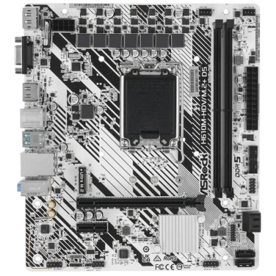 ASRock H610M-HDV/M.2+ D5 Материнская плата 2