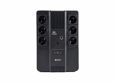 Бастион SKAT-UPS 800 AI (SKAT-UPS 800-AI-LI-1x9) источник бесперебойного питания  4
