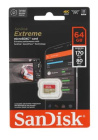 SanDisk Extreme microSD 64GB Карта памяти SDSQXAH-064G-GN6GN