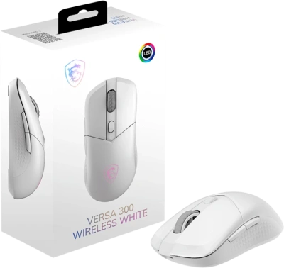 MSI VERSA 300 W WHITE Мышь беспроводная 4