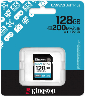 Kingston SDG4/128GB Карта памяти 2