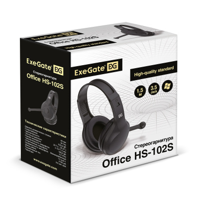 ExeGate Office HS-102S EX289748RUS Гарнитура 1