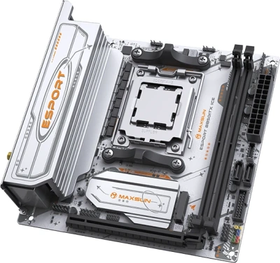 MAXSUN MS-ESPORT B850ITX WIFI ICE Материнская плата 1