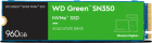 WD Green SN350 WDS960G2G0C Твердотельный накопитель 2