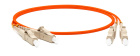 Hyperline FC-D2-50-LC/PR-LC/PR-H-30M-LSZH-OR Патч-корд волоконно-оптический