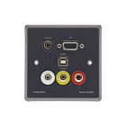 Kramer Electronics WAV-6UBA/EU/GB(G) Настеннная панель  85-0026699