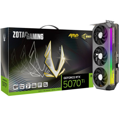 Zotac RTX5070Ti AMP EXTREME INFINITY 16GB ZT-B50710B-10P Видеокарта