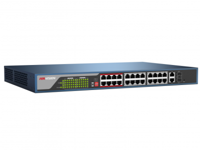 Hikvision DS-3E1326P-E PoE-коммутатор