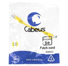 Cabeus PC-UTP-RJ45-Cat.5e-0.15m-YL Патч-корд U/UTP