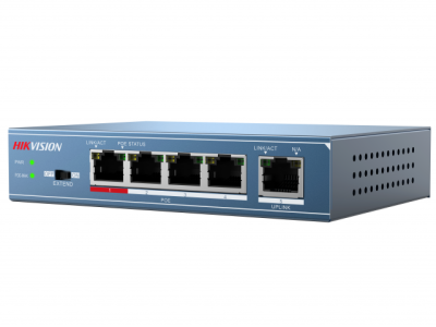 Hikvision DS-3E0105P-E PoE-коммутатор