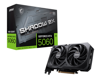 MSI GEFORCE RTX 5060 8G SHADOW 2X OC Видеокарта