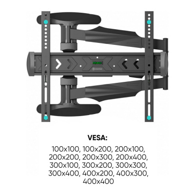 ONKRON NP47 BLACK 4603728442075 Кронштейн 6